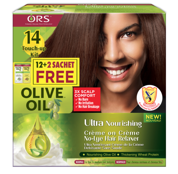 ORS Olive Oil 14 Touch up Creme on Creme relaxer