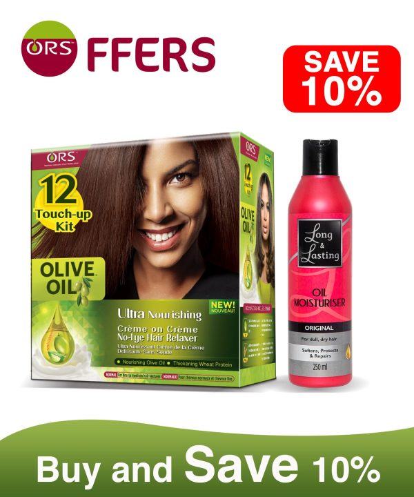 ORS Olive Oil Creme on Creme 12 touch up kit relaxer