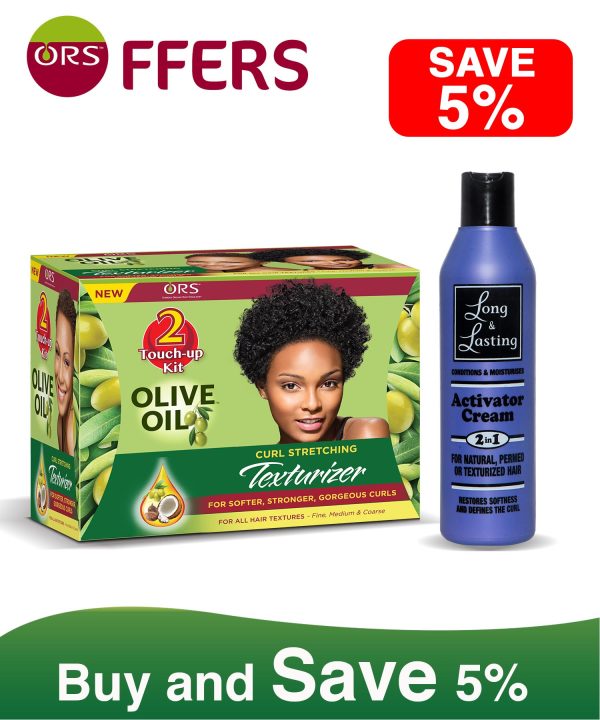 ORS Olive Oil Hair Texturizer and Long & Lasting Activator