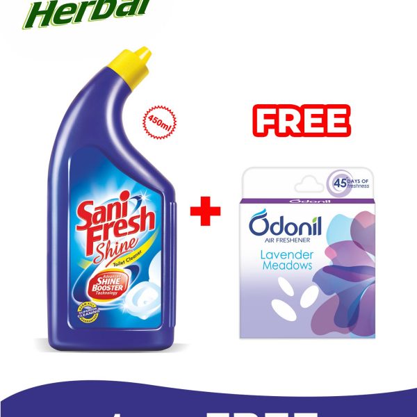 Sanifresh Shine 750ml plus one Odonil air freshener free