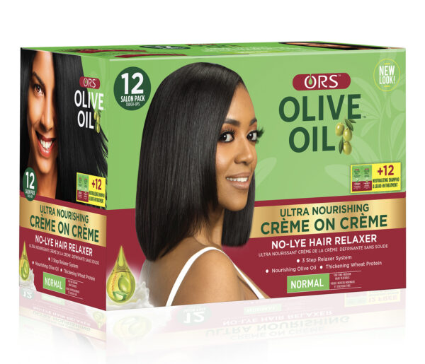 ORS Olive Oil New 12 Touch Up kit relaxer