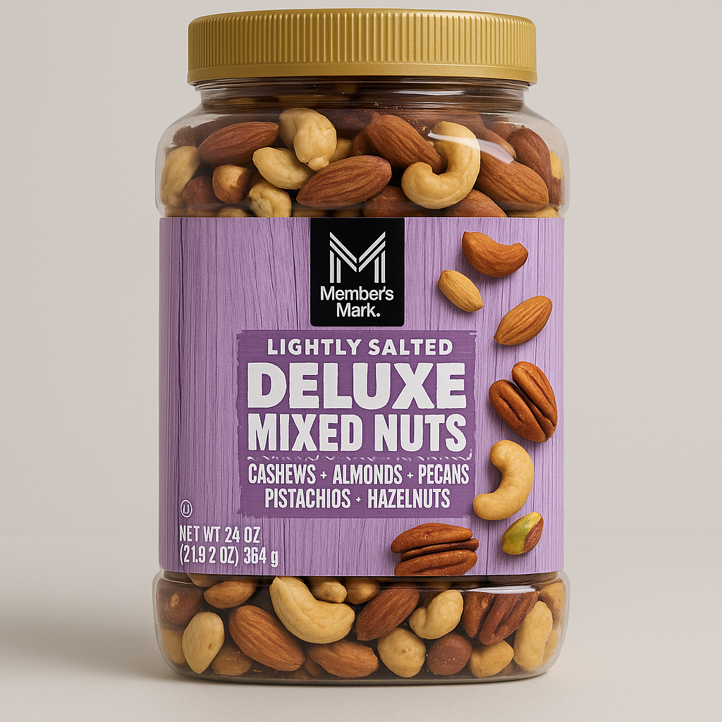 Members Mark lightly salted mixed nuts