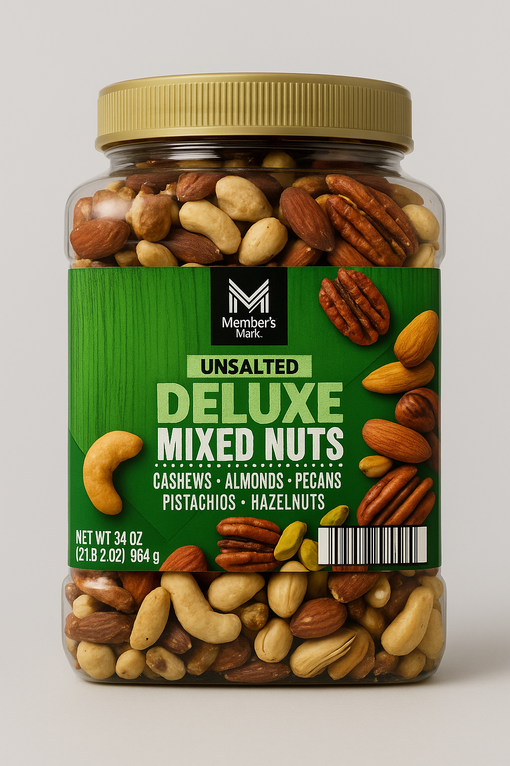 Members Mark unsalted mixed nuts